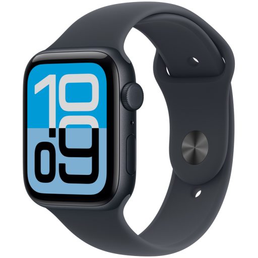 Apple Watch SE 3 GPS + Cellular 44mm Midnight Aluminium Case with Midnight Sport Band - S/M,Model A3328