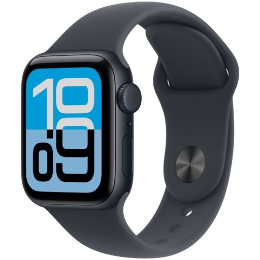 Apple Watch SE 3 GPS + Cellular 40mm Midnight Aluminium Case with Midnight Sport Band - S/M,Model A3326