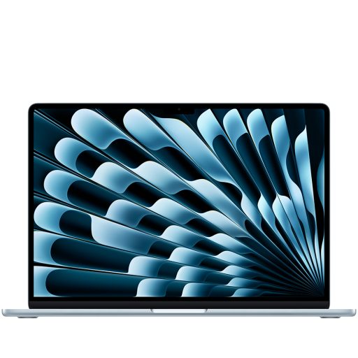 APPLE 15-inch MacBook Air: Apple M5 chip with 10-core CPU and 10-core GPU, 16GB, 1TB SSD - Sky Blue,Model A3448