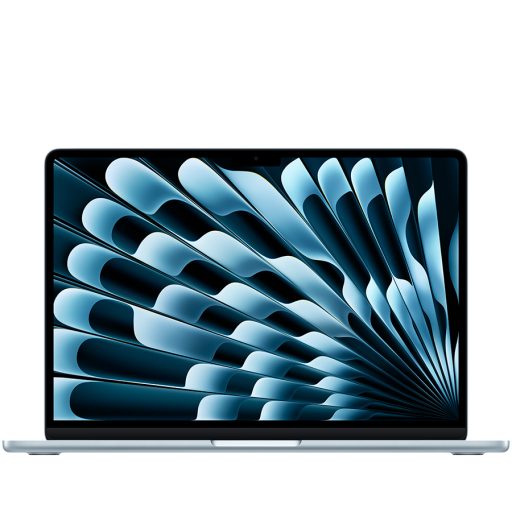 APPLE 13-inch MacBook Air: Apple M5 chip with 10-core CPU and 8-core GPU, 16GB, 512GB SSD - Sky Blue,Model A3449