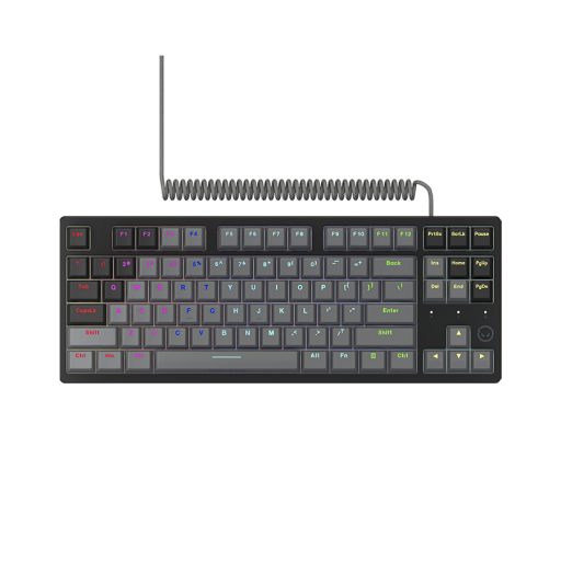 LORGAR Azar 514TKL, Wired RGB mechanical gaming keyboard, black, EN layout