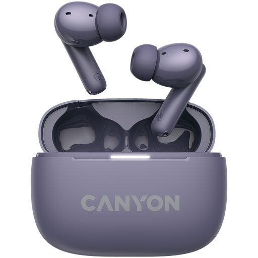 CANYON headset OnGo TWS-10 ANC+ENC Purple