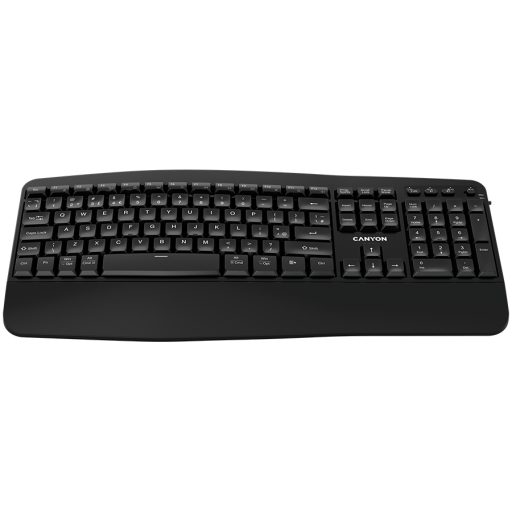 CANYON keyboard HKB-W6 Wireless Black