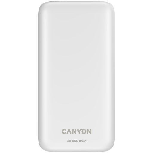 CANYON power bank PB-301 LED 30000 mAh PD 20W QC 3.0 White