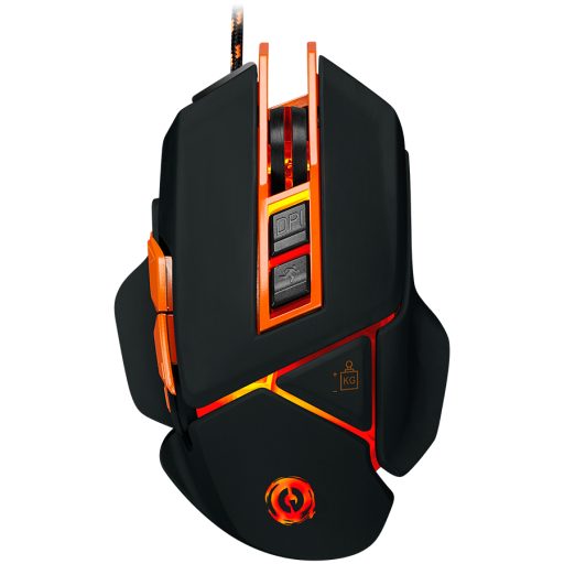 CANYON mouse Hazard GM-6 LED Wired Black Orange