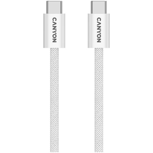 CANYON cable OnWire 60MG C-C 60W Magnet Braided 1m White