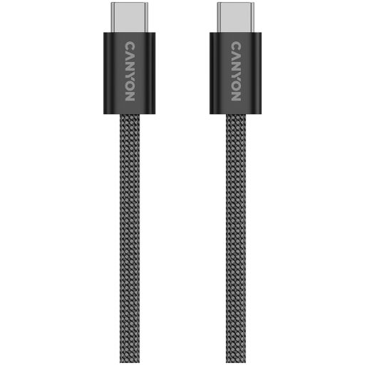 CANYON cable OnWire 60MG C-C 60W Magnet Braided 1m Black