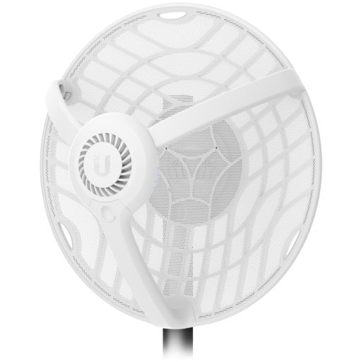Ubiquiti AF60 LR is a 60GHz radio designed for high-throughput connectivity over an extended range. The airFiber 60 LR features the integrated high-gain dish antenna for high speed, long-range performance Point-to-Point (PtP) links 12+ km