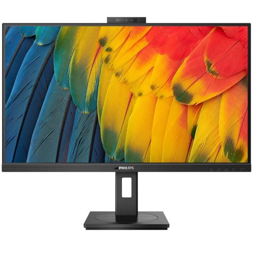 Philips Monitor 27", IPS Panel, 2560X1440 (QHD) @ 75HZ,USB TYPE C 100W, RJ45, FULL DOCK, HDMI, DP, HAS, Ergo Base, WebCam, Microphone, Speakers