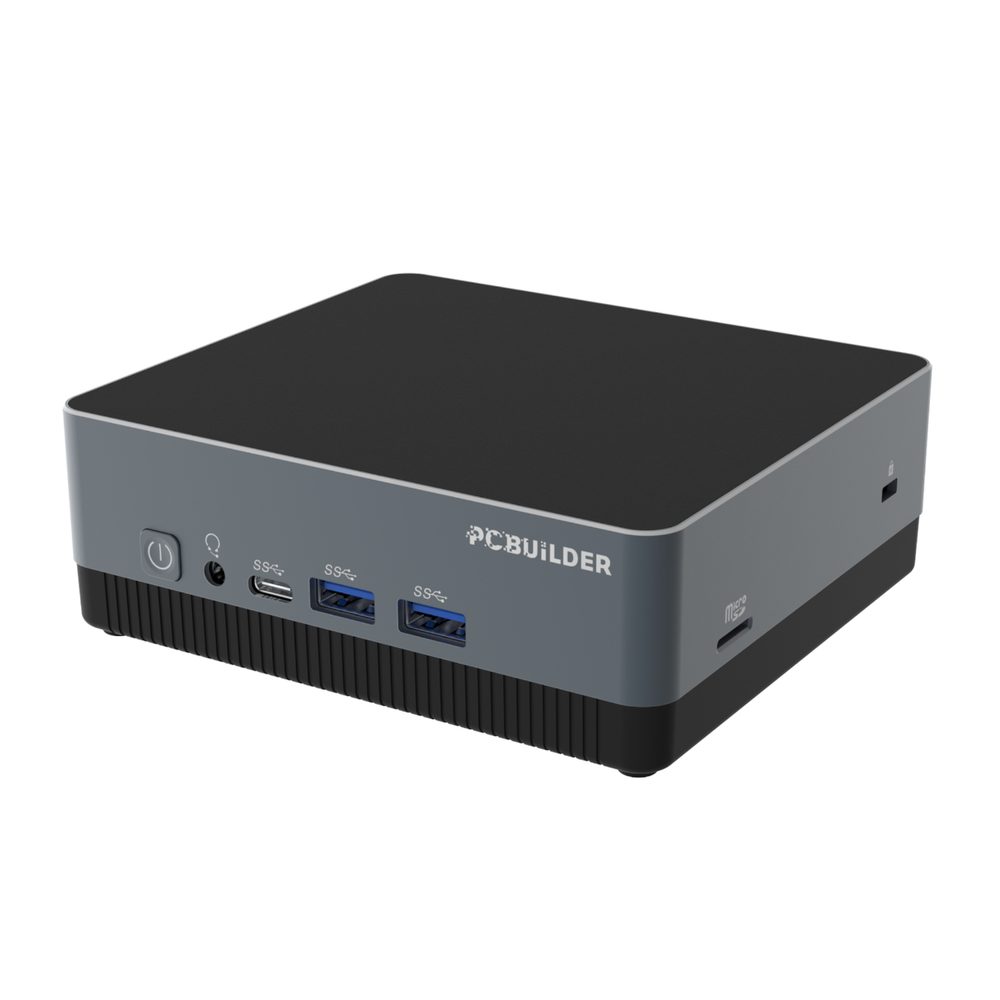 PCBuilder CUBE-N100 8GB DDR4 512GB Windows 11 Home Mini PC