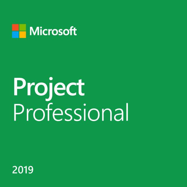 Microsoft Project Professional 2019 - Retail Pack with DVD