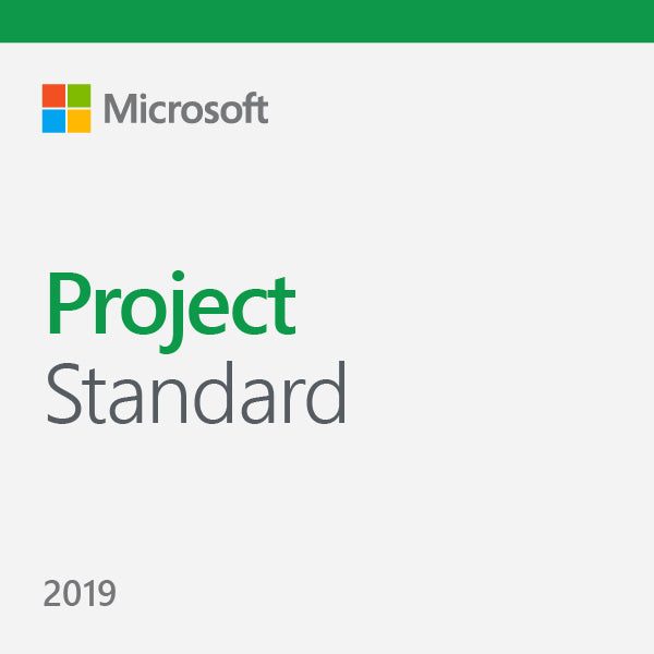 Microsoft Project 2019 Standard - Retail Pack with DVD
