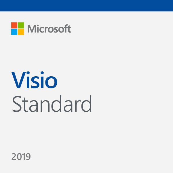 Microsoft Visio 2019 Standard - Retail Pack with DVD
