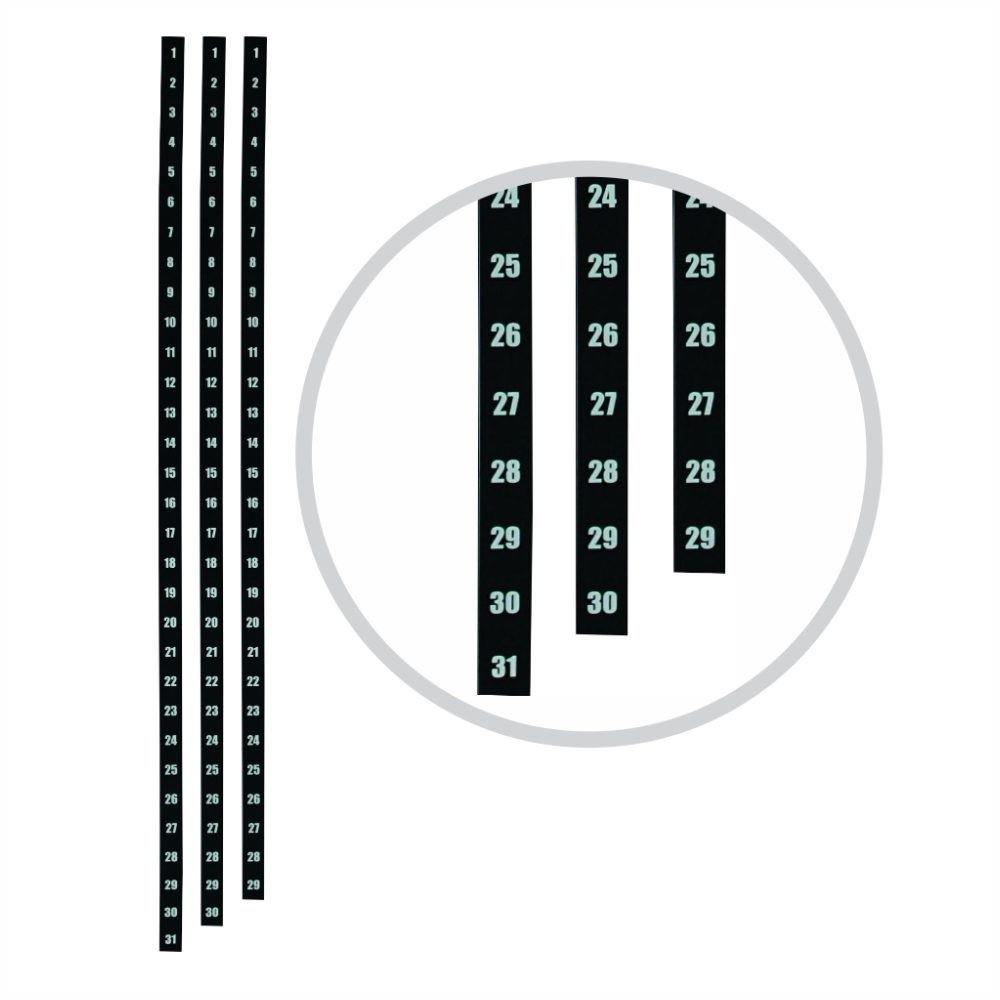 Parrot Products Part - Year Planner Date Strips (900mm)