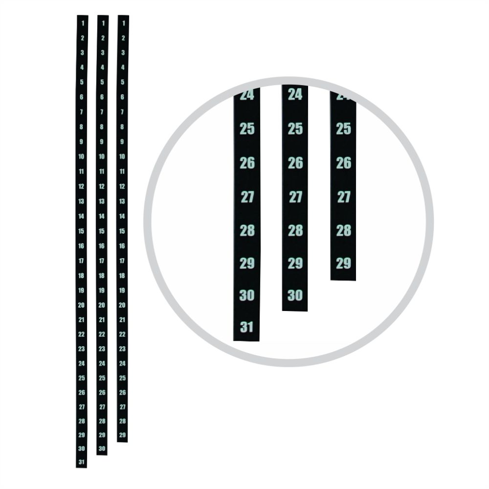 Parrot Products Part - Year Planner Date Strips (1200mm)