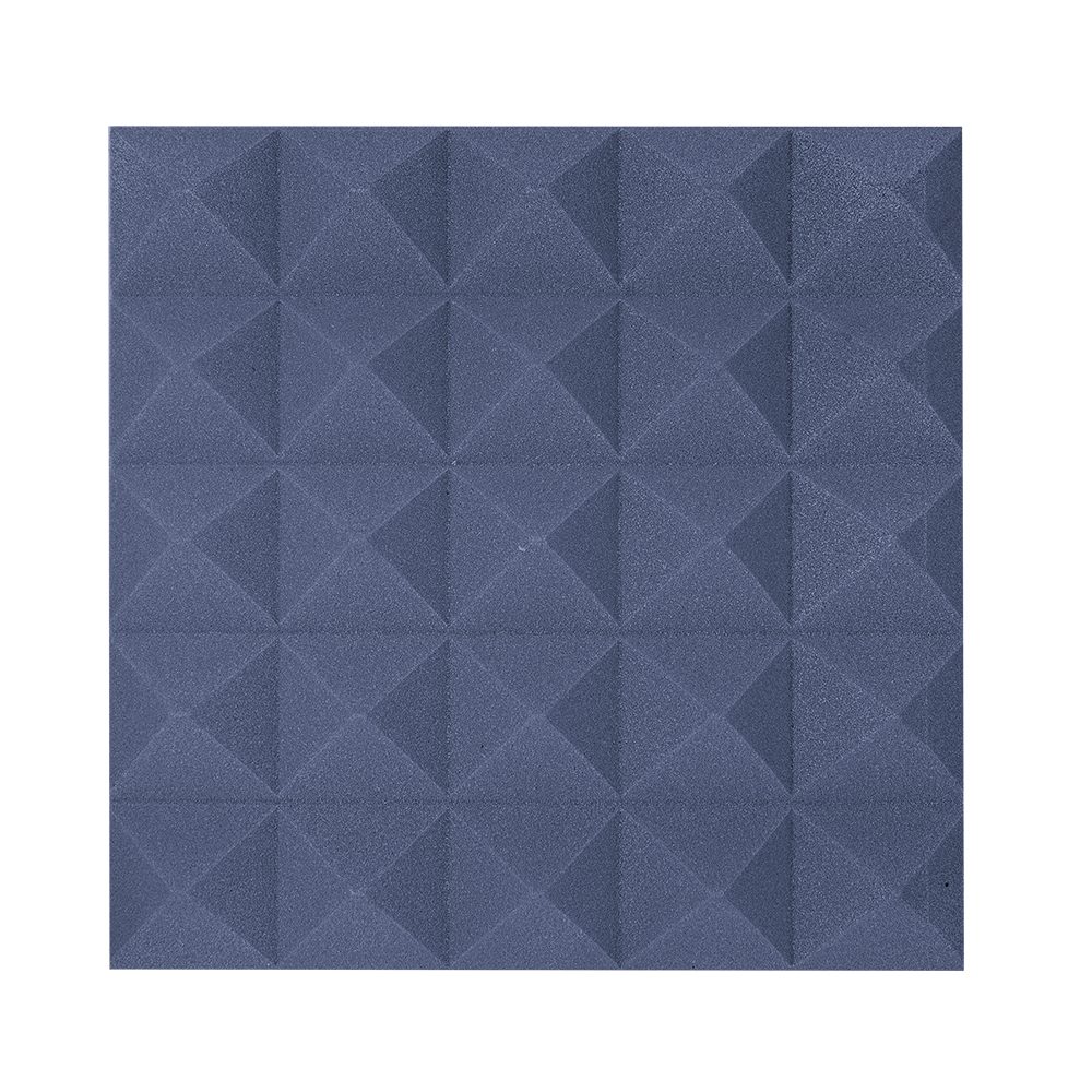 Parrot Products Acoustic Panel Pyramidfoam 500x500mm Grey
