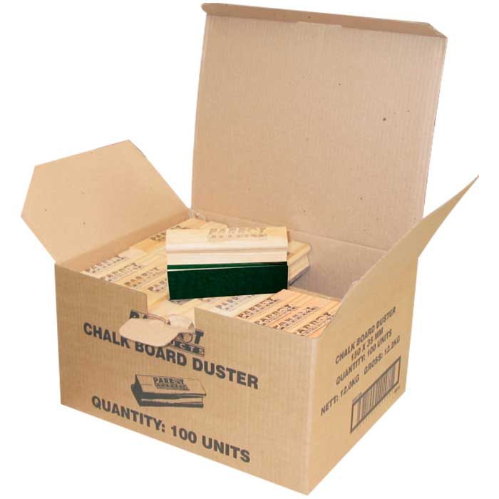 Parrot Products Chalk Board Dusters (150*35mm - Boxed 100 - Green)