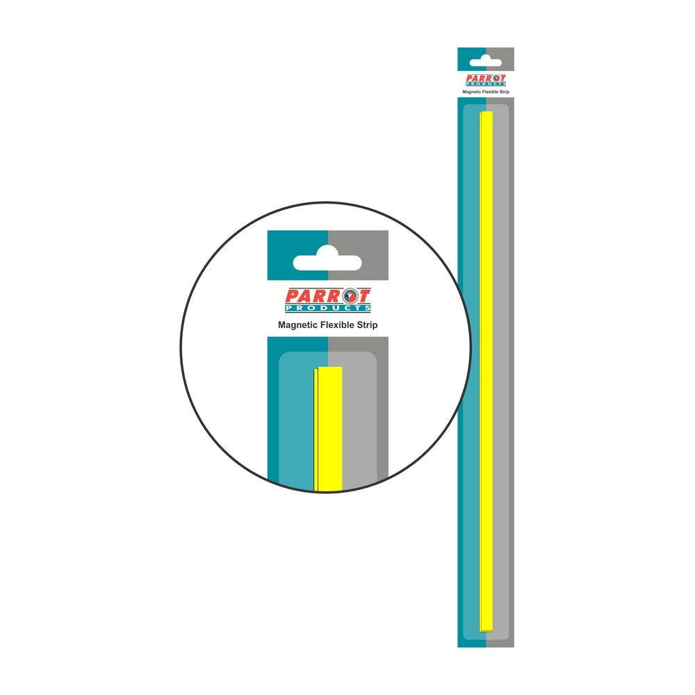 Parrot Products Magnetic Flexible Strip (1000*10mm - Yellow)
