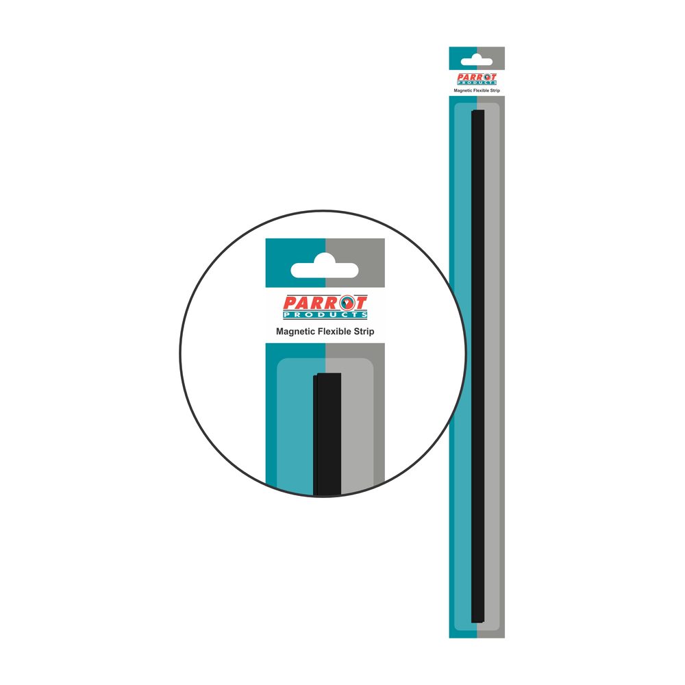 Parrot Products Magnetic Flexible Strip (1000*20mm - Black)