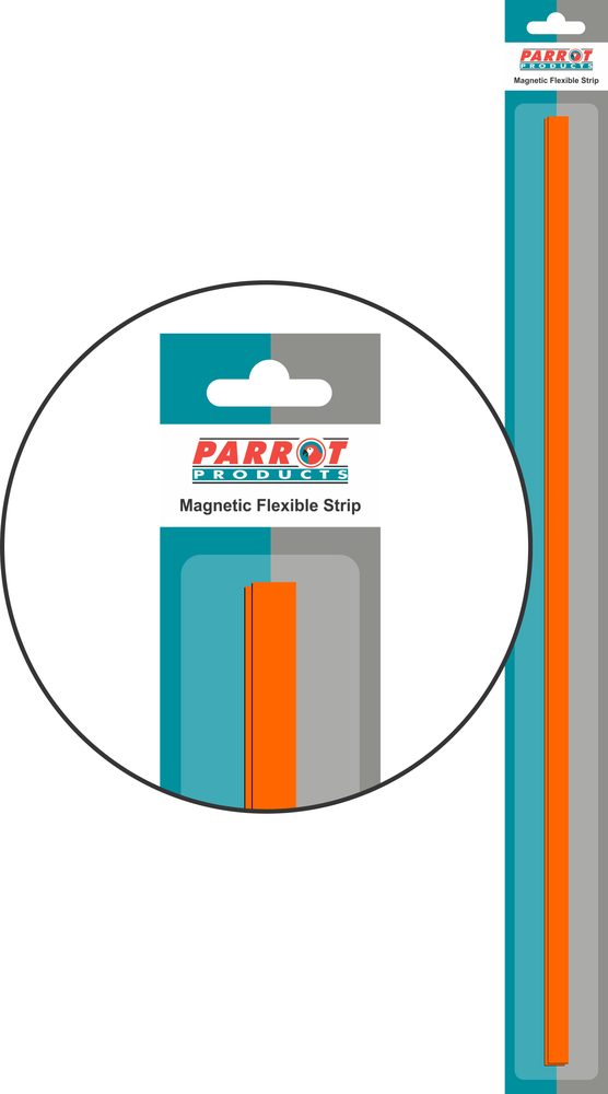 Parrot Products Magnetic Flexible Strip (1000*20mm - Orange)