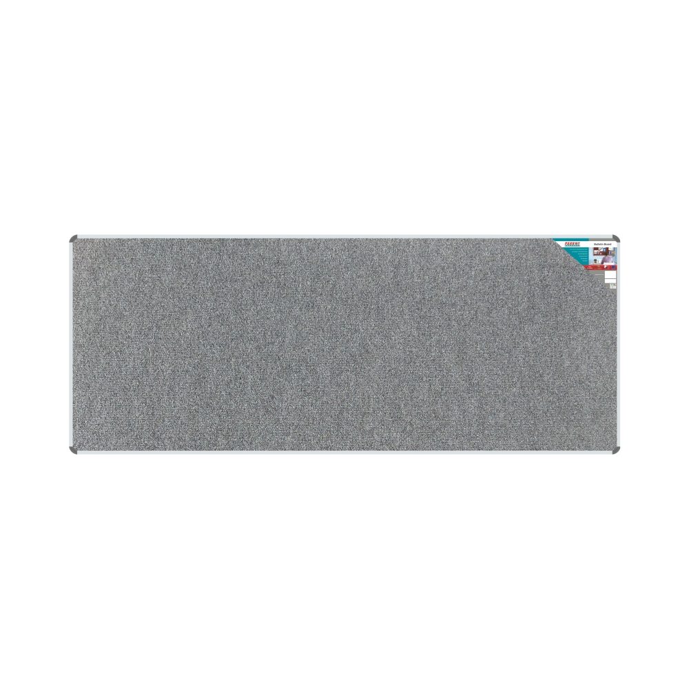 Parrot Products Bulletin Board Ribbed Aluminium Frame (3000x1200mm - Laurel)