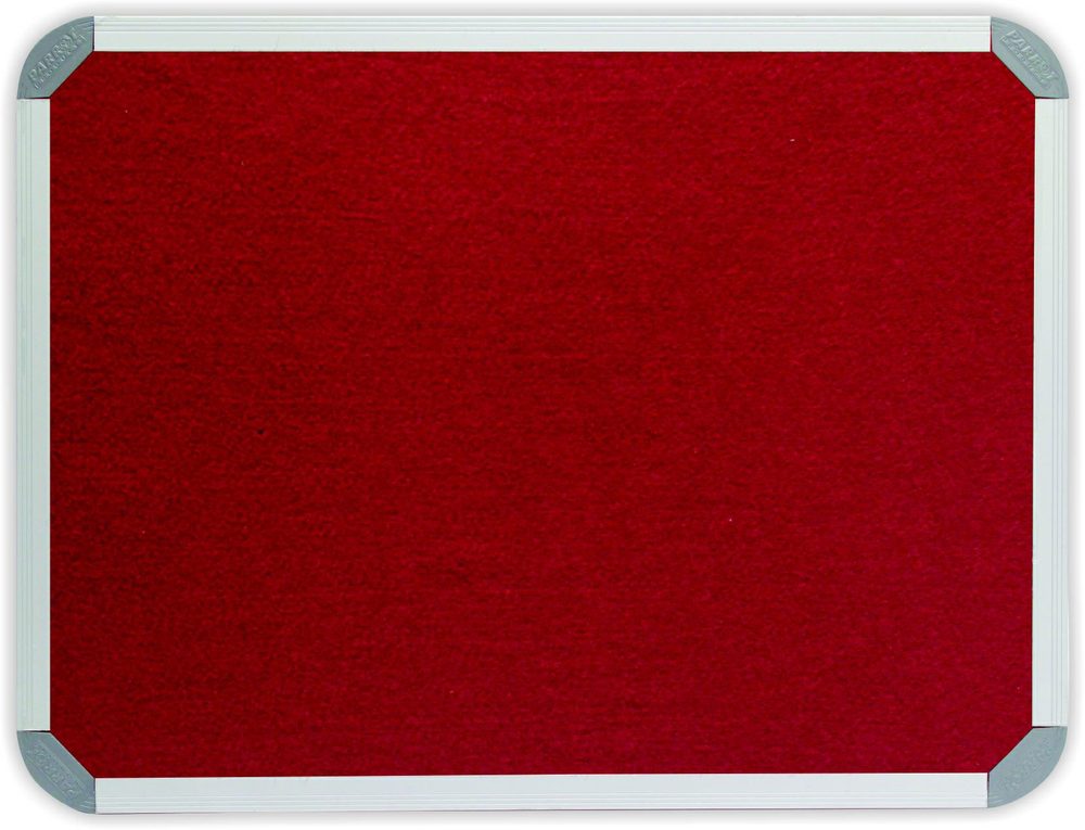Parrot Products Info Board (Aluminium Frame - 1200*900mm - Burgandy)