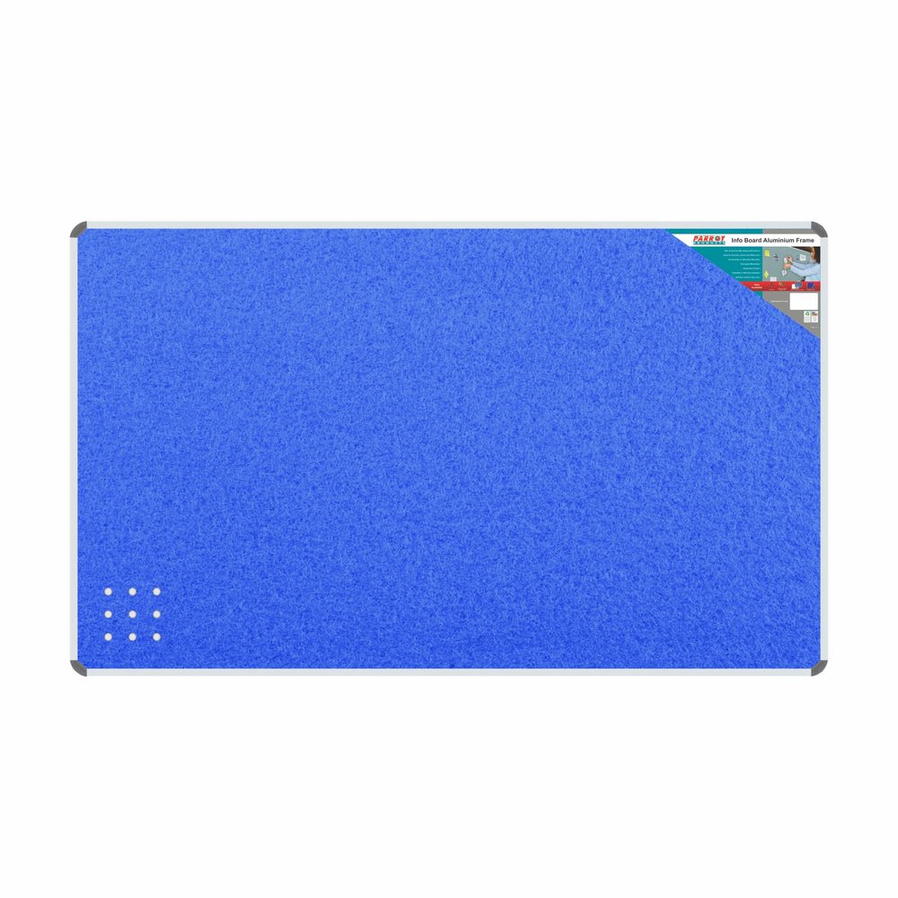 Parrot Products Info Board (Aluminium Frame - 1500*1200mm - Sky Blue)