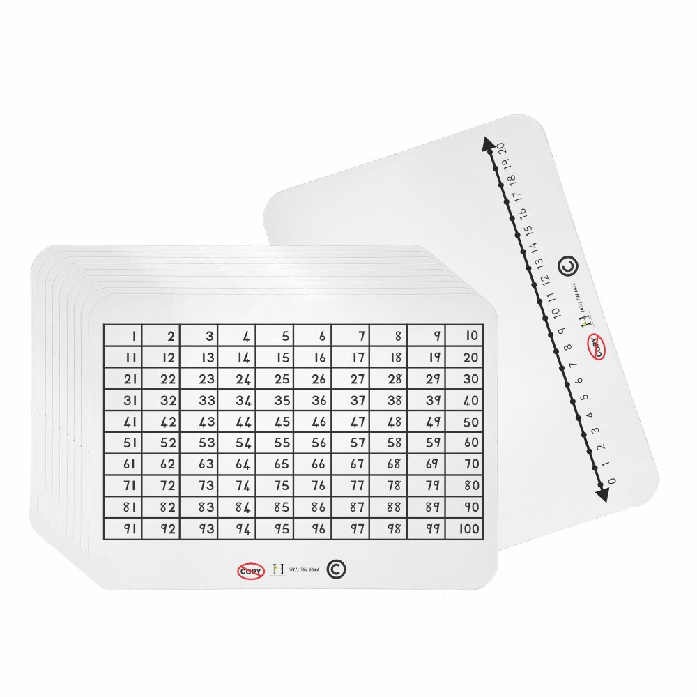 Parrot Products WRITING SLATE DOUBLE SIDED A4 WB11 BASICALLY BOOKS PACK OF 10