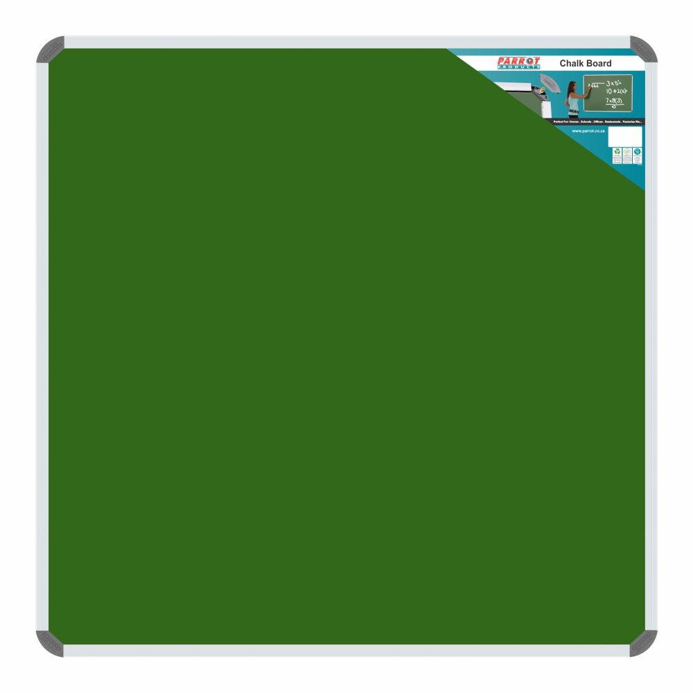 Parrot Products Chalk Board Non-Magnetic (Aluminium Frame - 1000*1000mm)