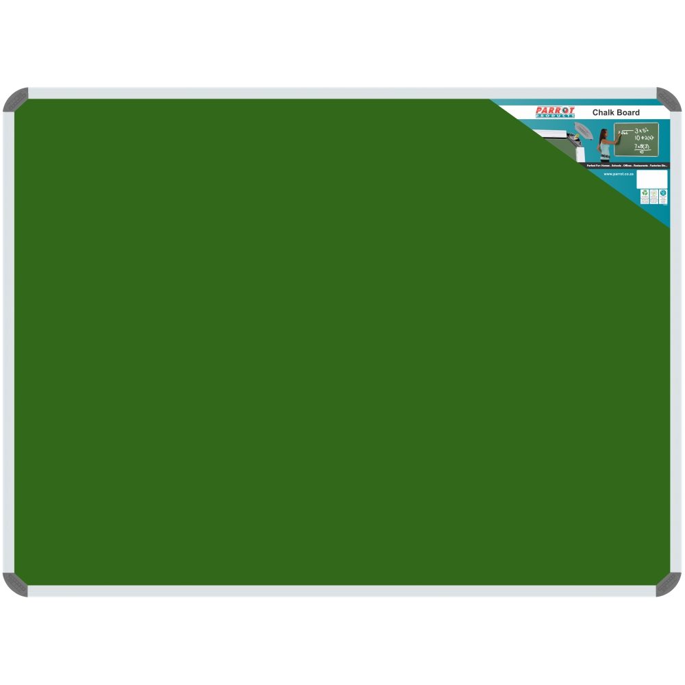 Parrot Products Chalk Board Non-Magnetic (Aluminium Frame - 1200*1000mm)