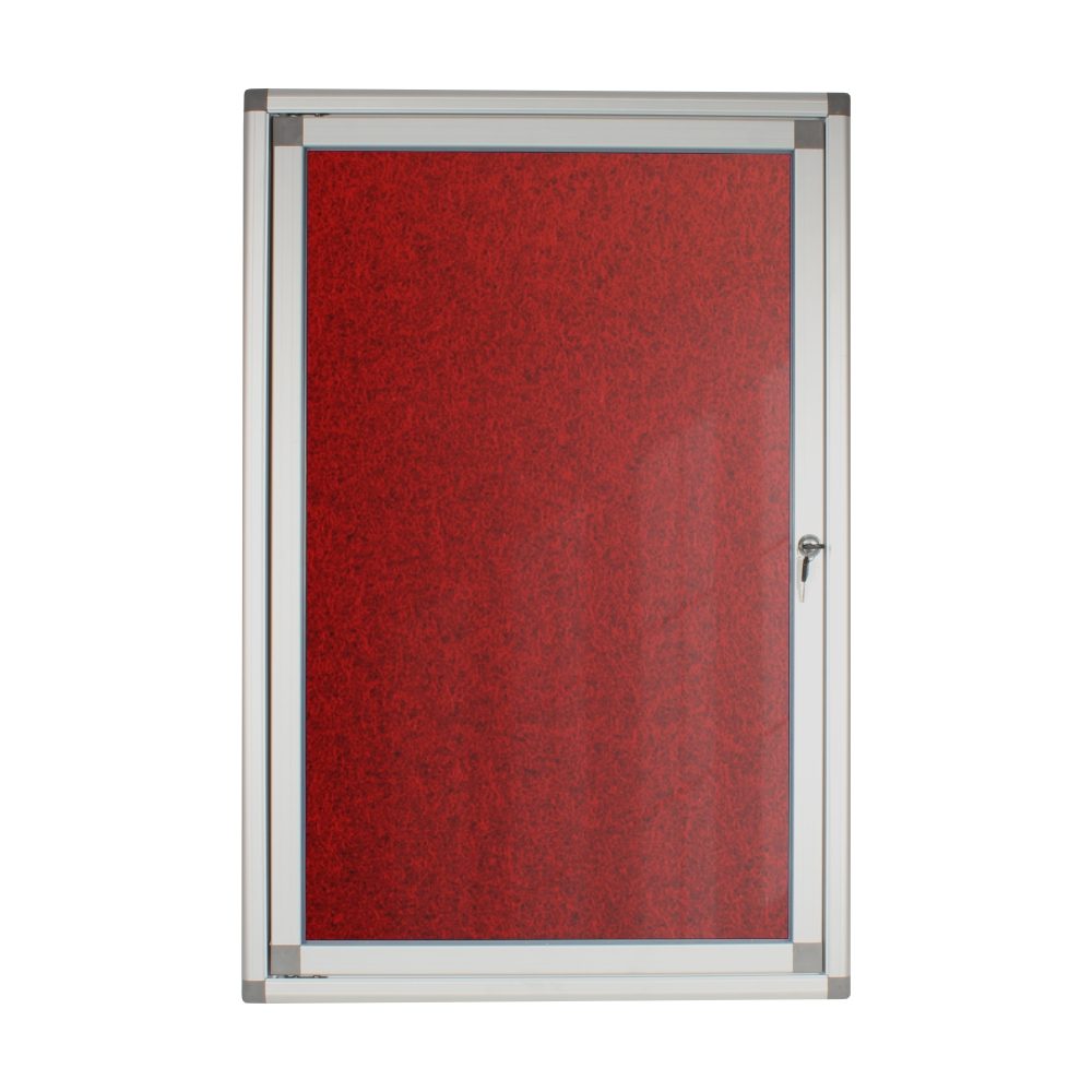 Parrot Products Hinged Pinning Display Case (900*600mm - Burgandy)