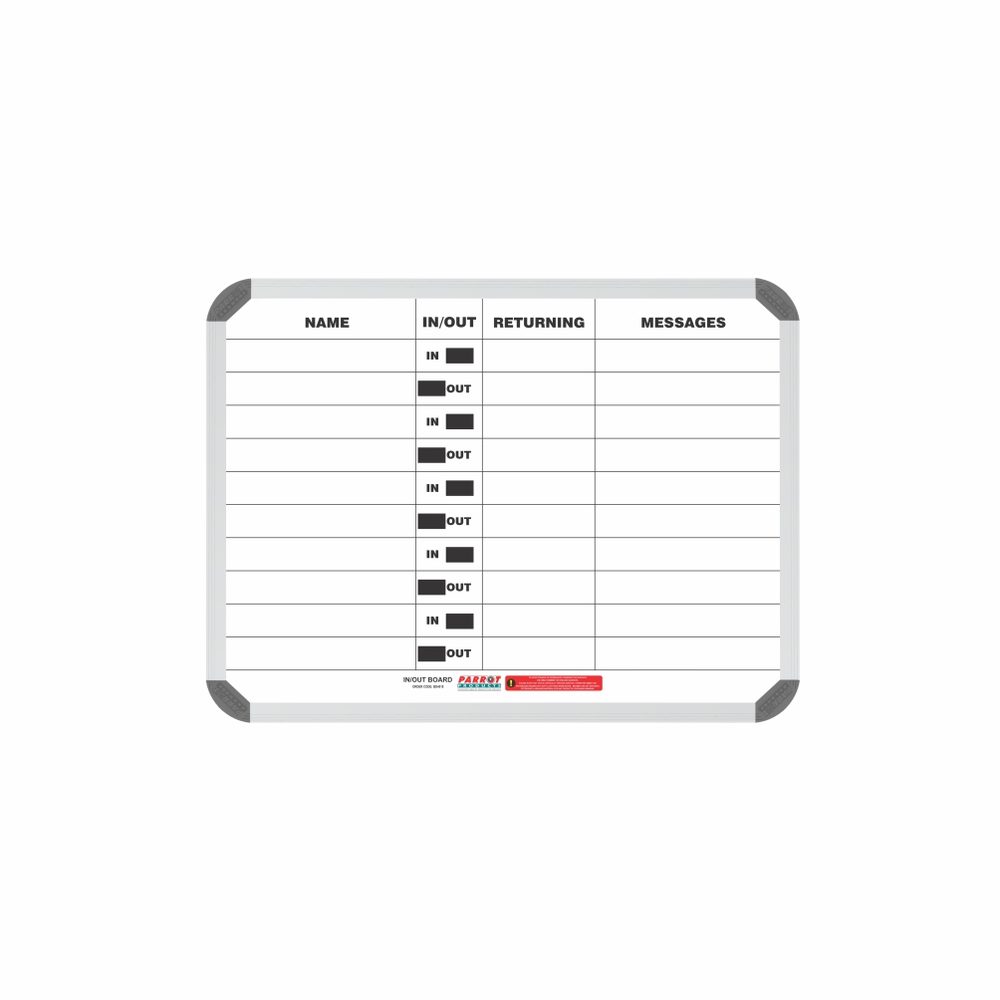 Parrot Products In/Out Board Magnetic 10 People (600*450mm)