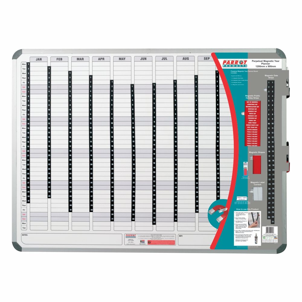 Parrot Products Magnetic Year Planner (1200*900mm)