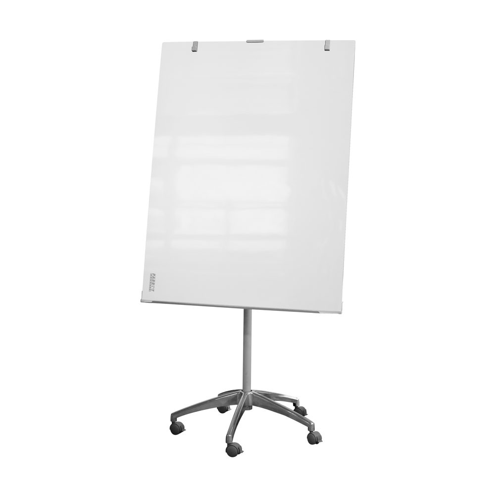 Parrot Products Customizable Glass Flipchart 900x1200mm