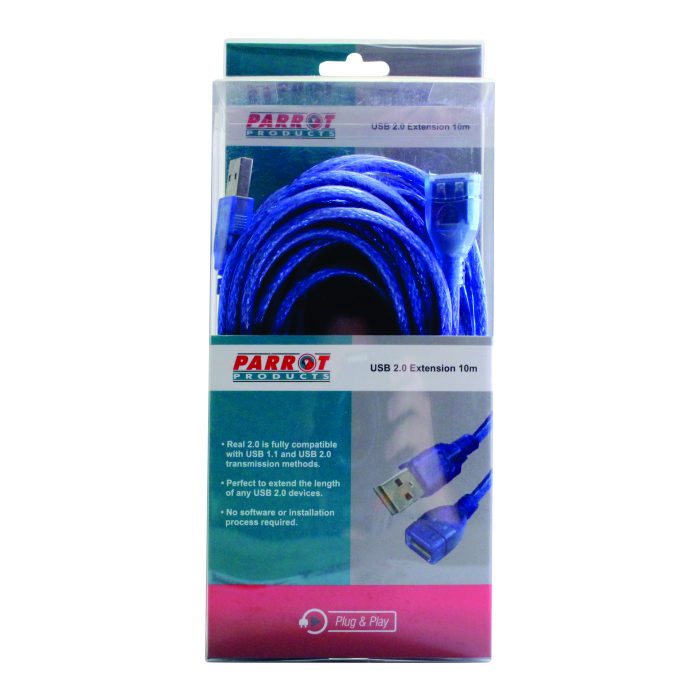 Parrot Products USB 2.0 Extension (10 Meters)