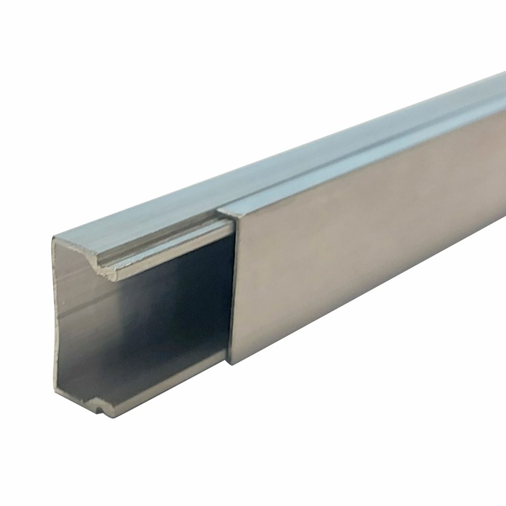 Parrot Products Aluminium Conduit 22 x 11 x 2900mm Mill