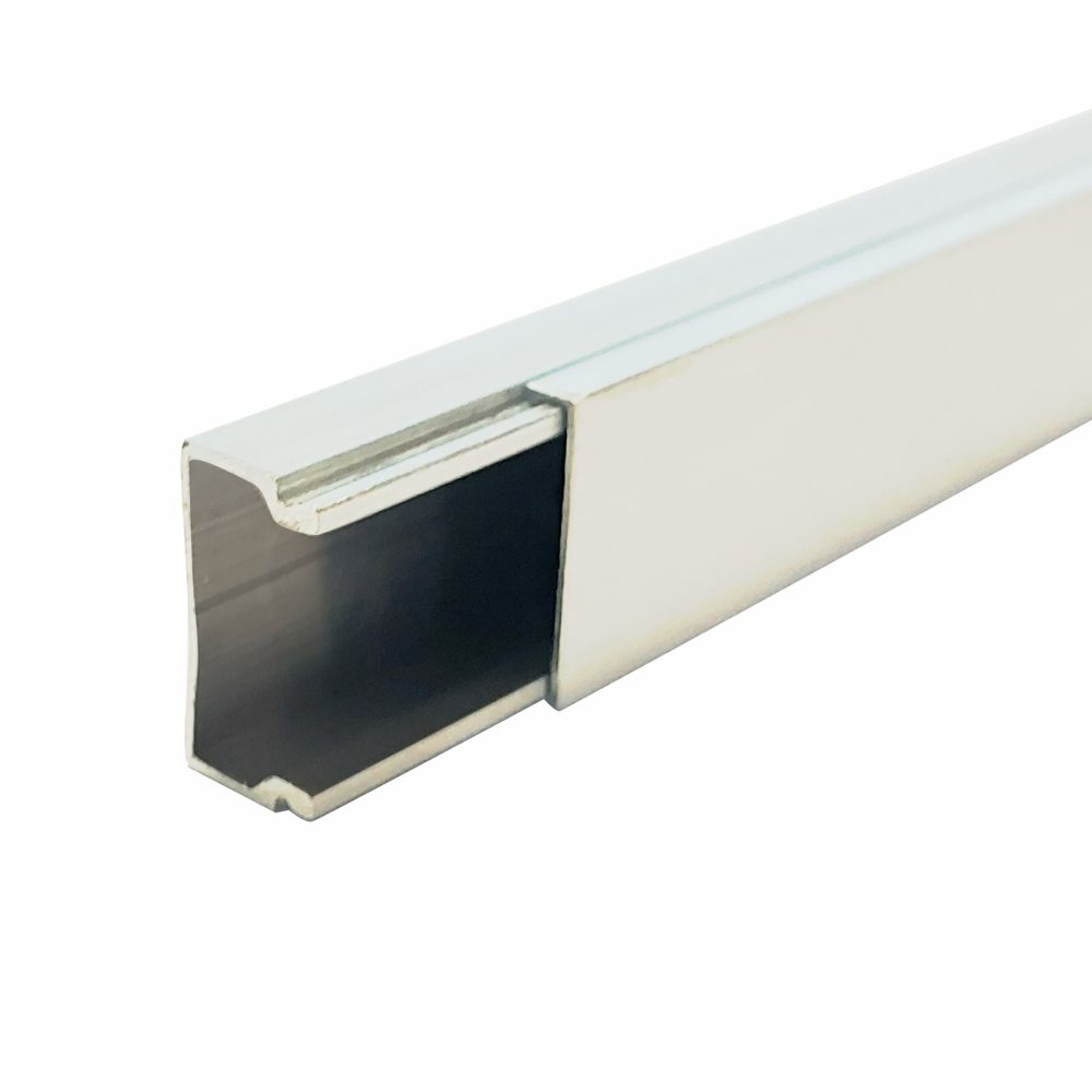 Parrot Products Aluminium Conduit 22 x 11 x 2900mm White