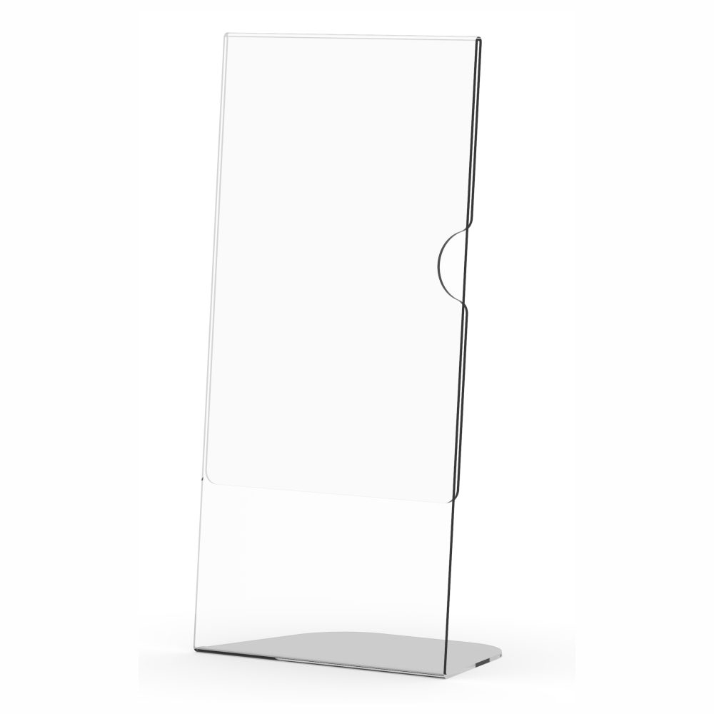 Parrot Products Acrylic Menu Holder - Single Sided - 1/3 (DL) A4 - Box 5