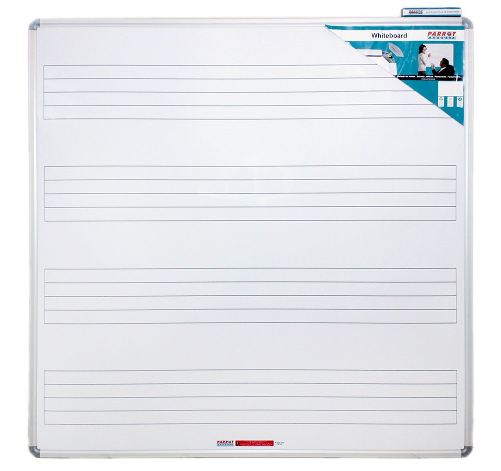 Parrot Products Music Board (1230*1230mm Magnetic White)