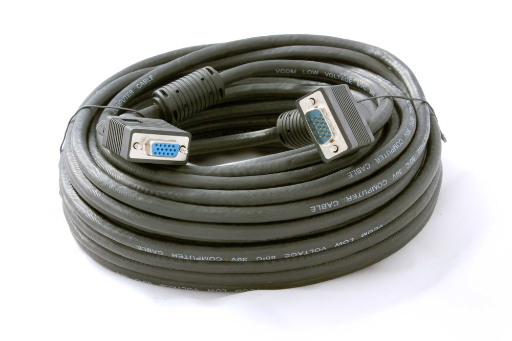 Parrot Products Cable - 15 Pin Male To Female VGA (20M)