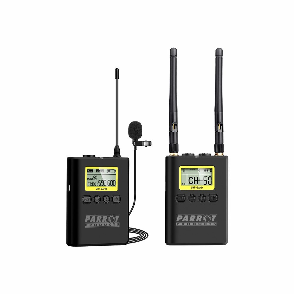 Parrot Products Wireless Lapel Microphone (Dual Channel)