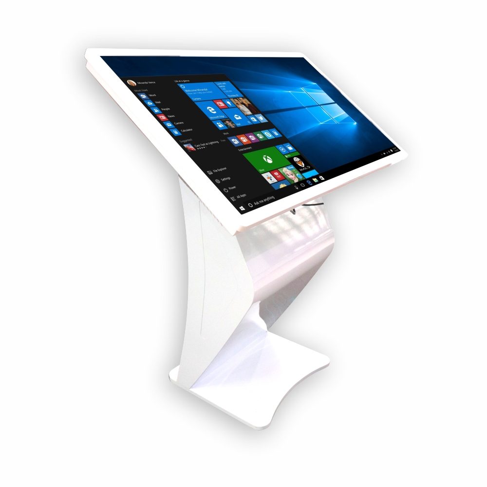 Parrot Products Touch LED 43 Inch Capacitive Touch Table (White)