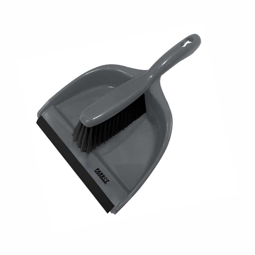 Parrot Products Janitorial Dustpan and Brush