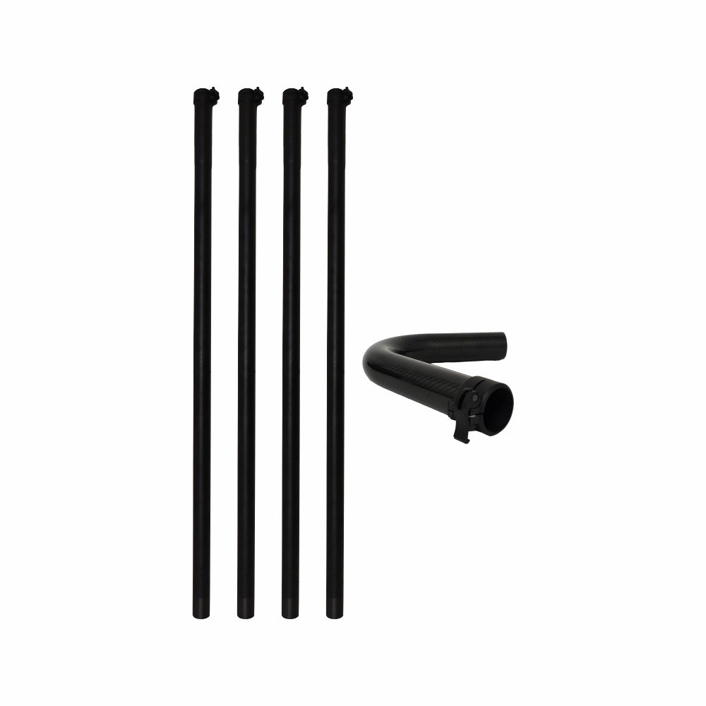 Parrot Products Janitorial High Rise Vacuum Carbon Fibre Poles 1.5m