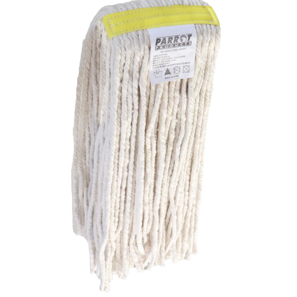 Parrot Products Janitorial Mop 400G Head Refill - Yellow