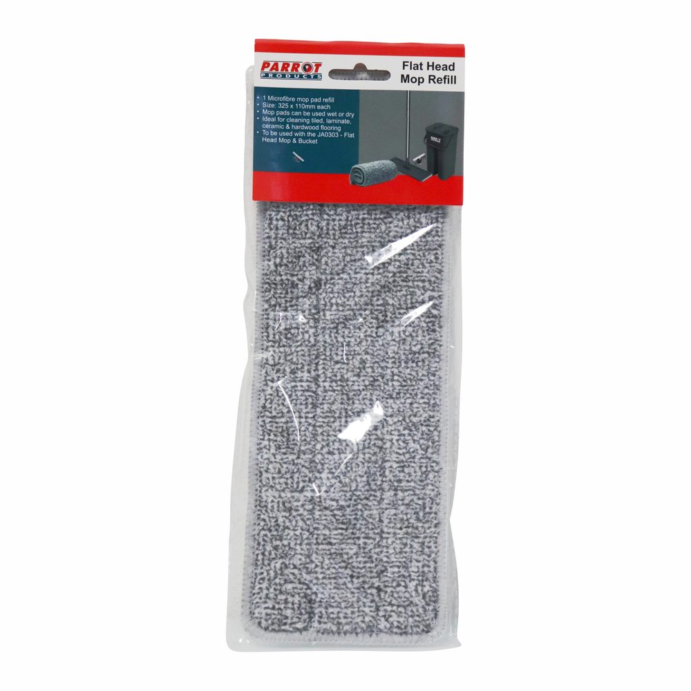 Parrot Products Janitorial Flat Head Mop Refill