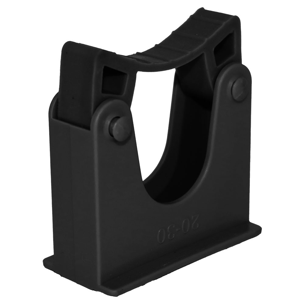 Parrot Products Janitorial Wall Rail Bracket Black
