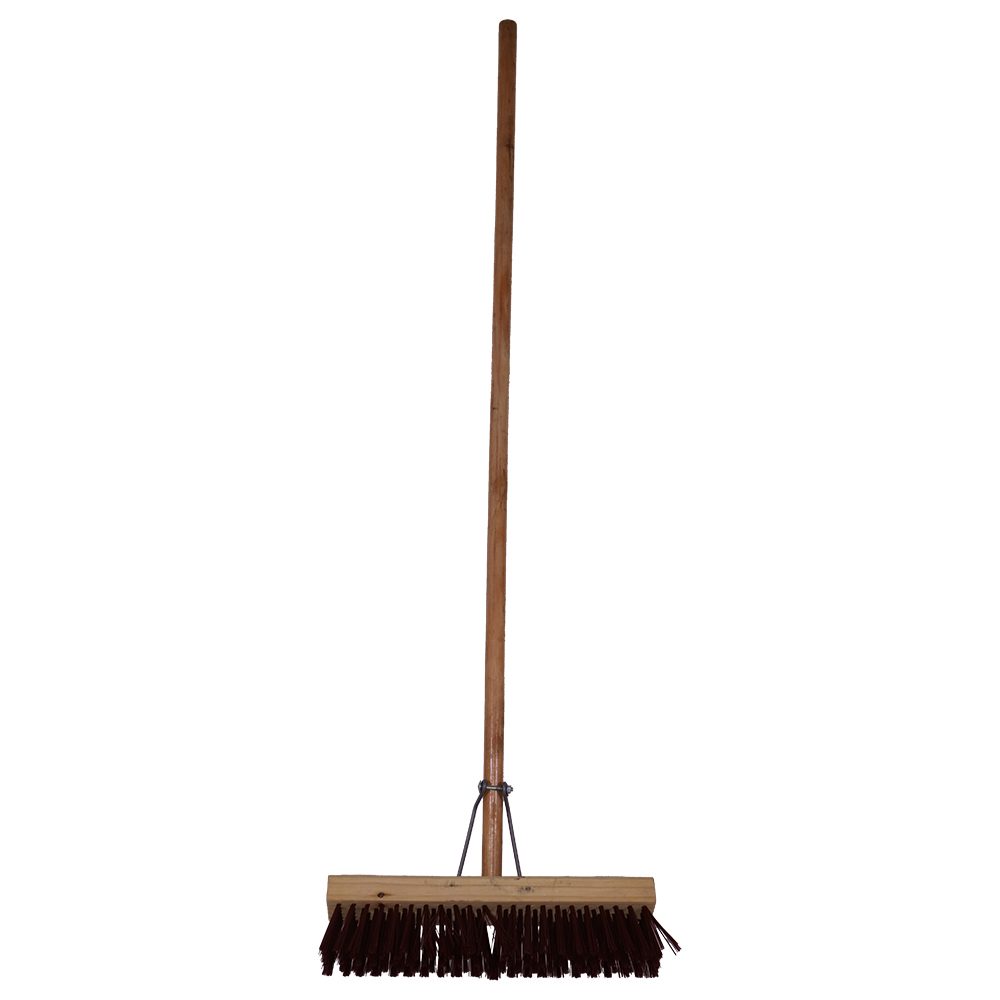 Parrot Products Janitorial Platform Broom Brown 305mm (12")