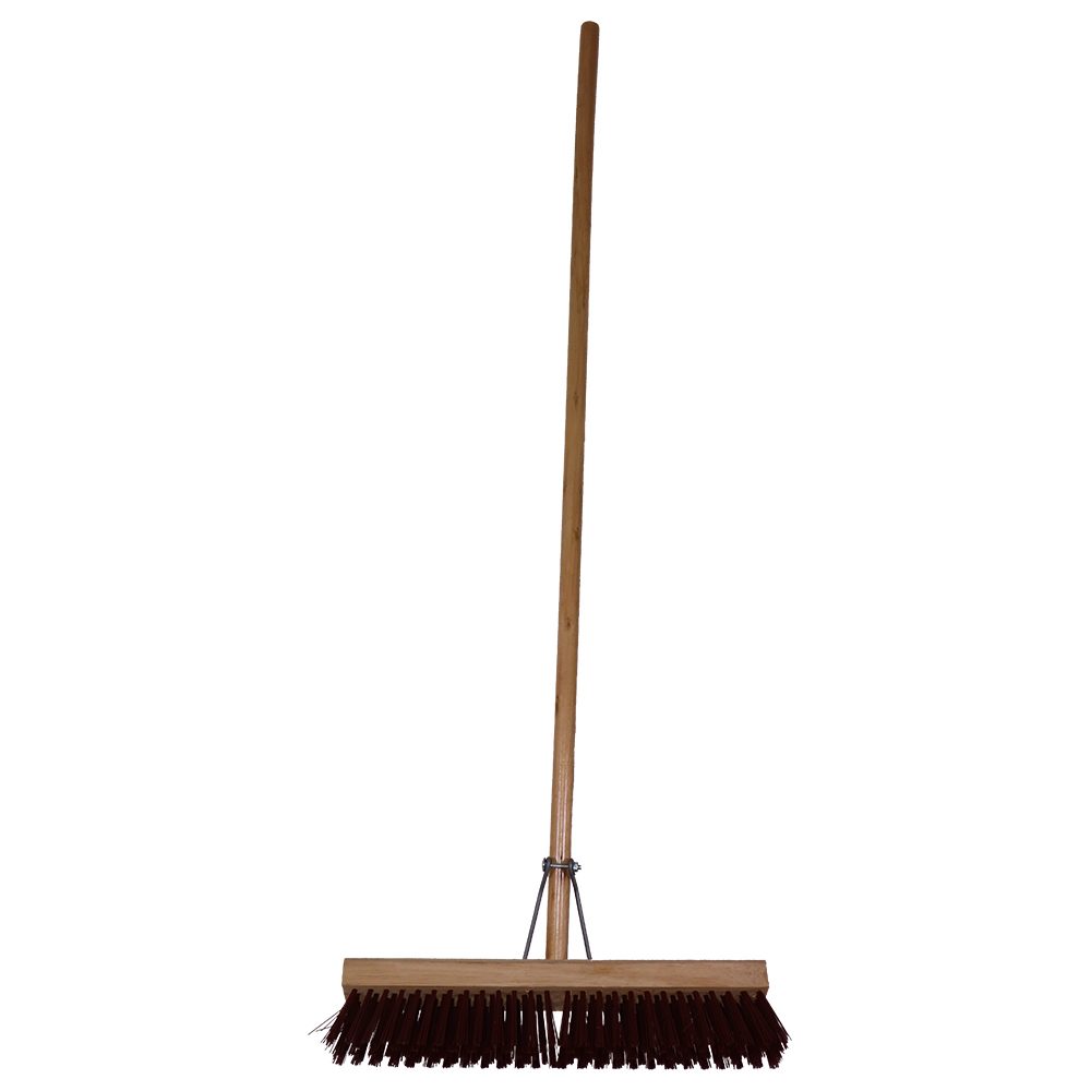 Parrot Products Janitorial Platform Broom Brown 450mm (18")