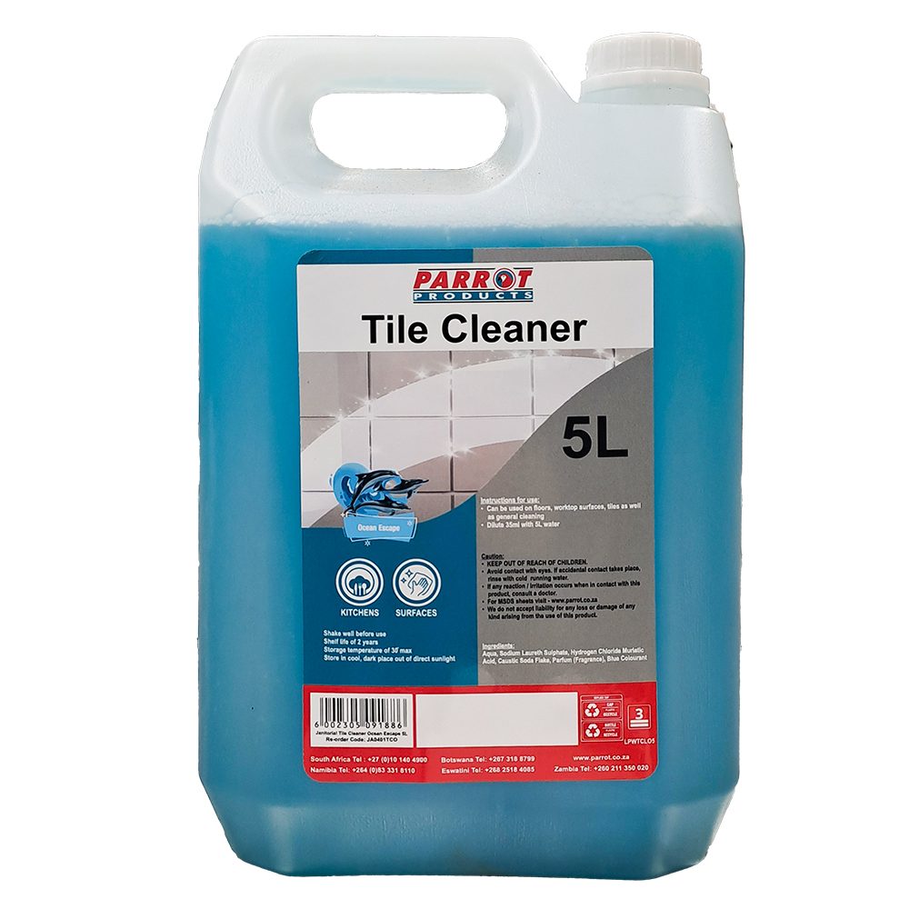 Parrot Products Janitorial Tile Cleaner Ocean Escape 5L
